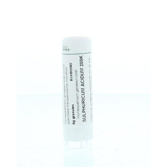 Homeoden Heel Sulphuricum acidum 200K 6 Gramm