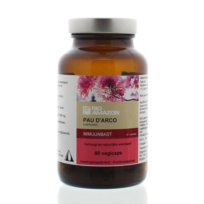 RIO Immune Bark Pau d'arco 60 Capsules