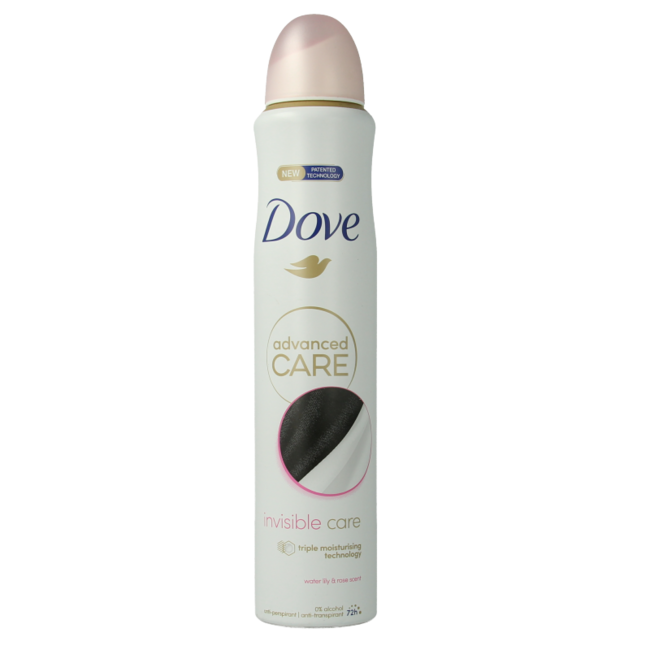 Dove Deodorante spray Invisible Care 200 Millilitri