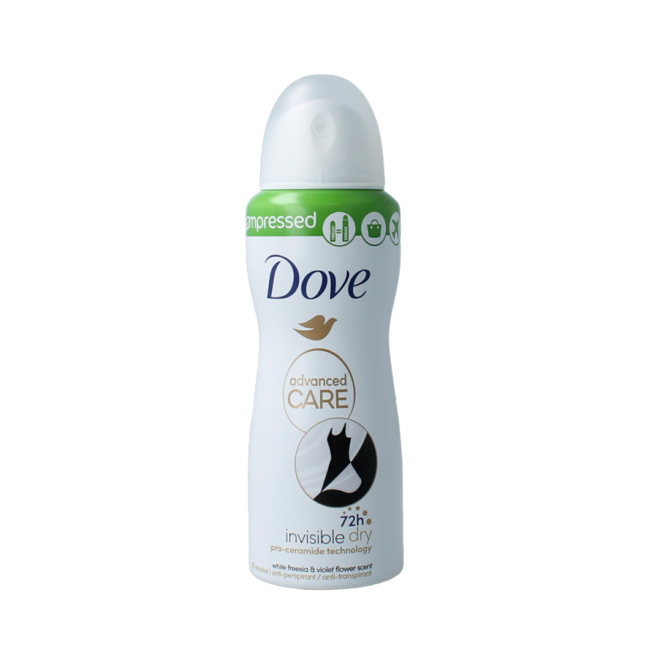 Dove Deodorante spray Invisible Dry 100 Millilitri