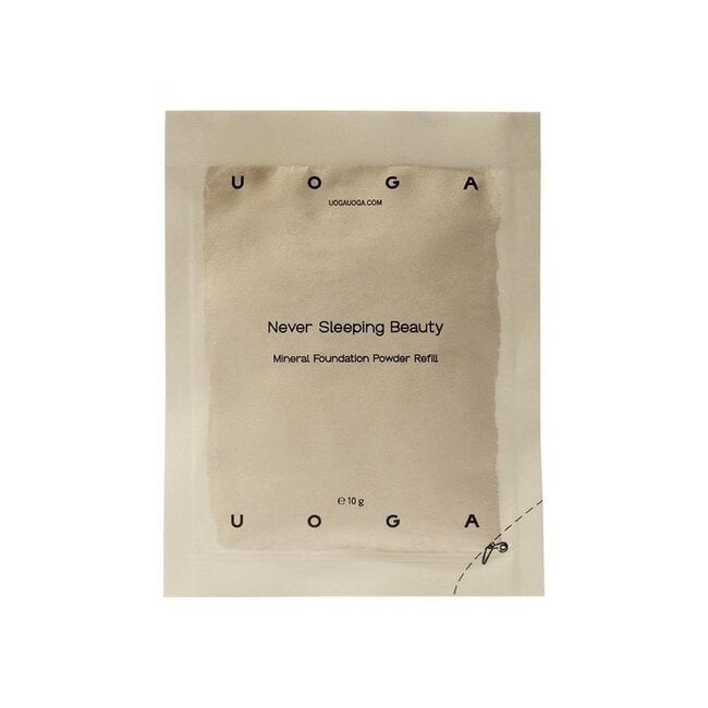 Uoga Uoga Foundation Puder Never Sleeping Beauty Nachfüllpackung 10 Gramm