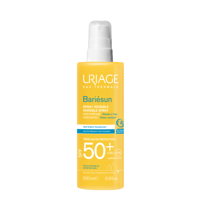 Uriage Sonnenspray unparfümiert LSF 50+ 200 Milliliter