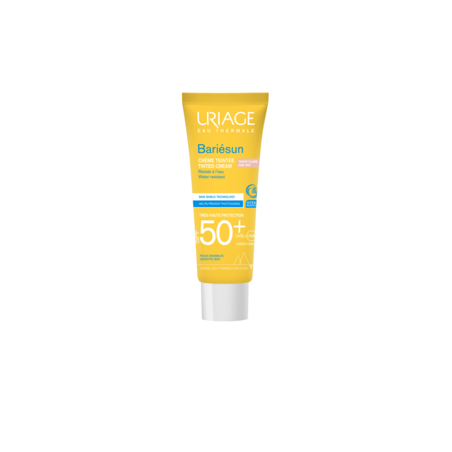 Uriage Sun getinte creme licht SPF50 50 Milliliter