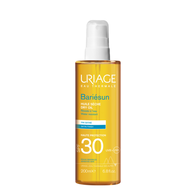 Uriage Sun suchy olejek SPF30 200 Mililitrów