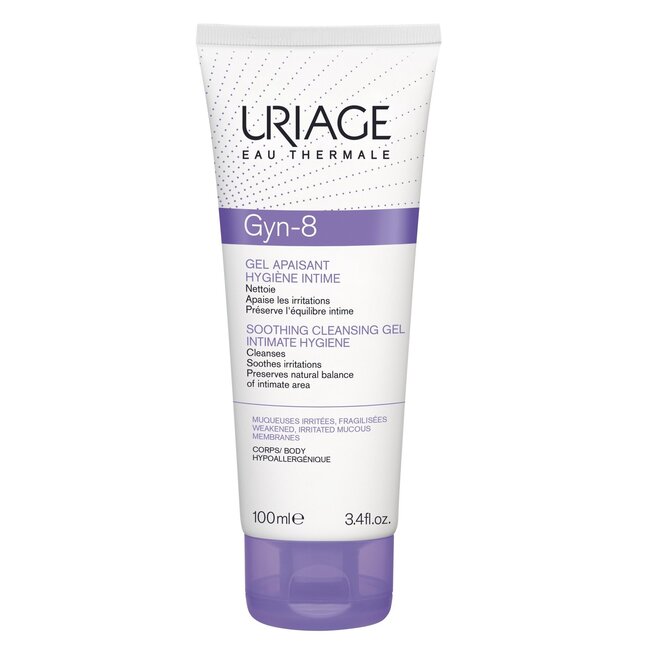 Uriage Gyn-8 soothing cleansing gel 100ml