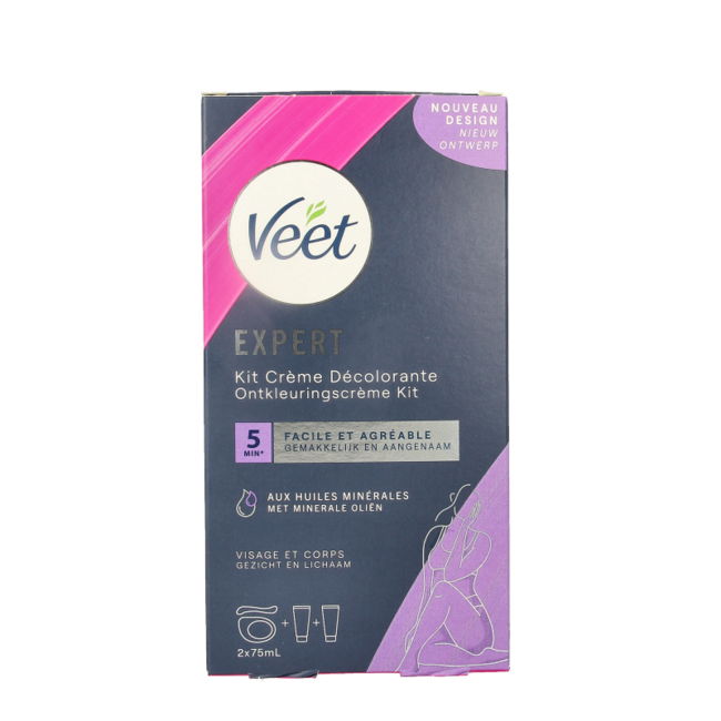 Veet Decolorante viso e corpo 75 Millilitri