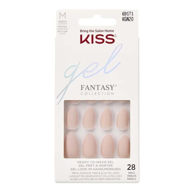 Unghie finte Gel Fantasy Kiss "Wait N See" 1 Set