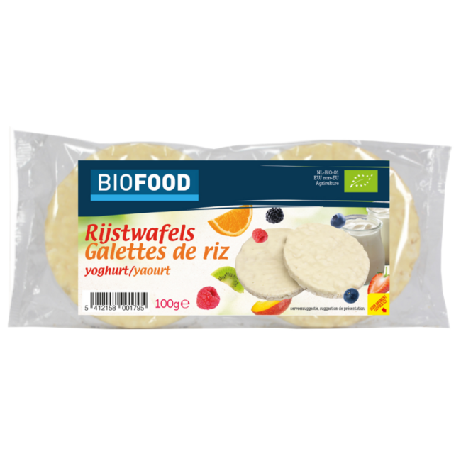 Gallette di Riso Damhert con Yogurt Biologico 100 Grammi