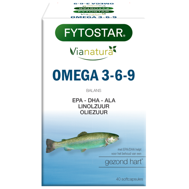 Fytostar Omega 3 6 9 40 Kapsułek