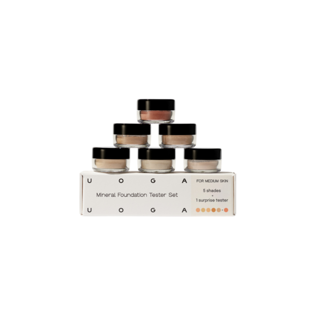 Kit de testeurs de fond de teint Uoga Uoga - Medium - 5 g
