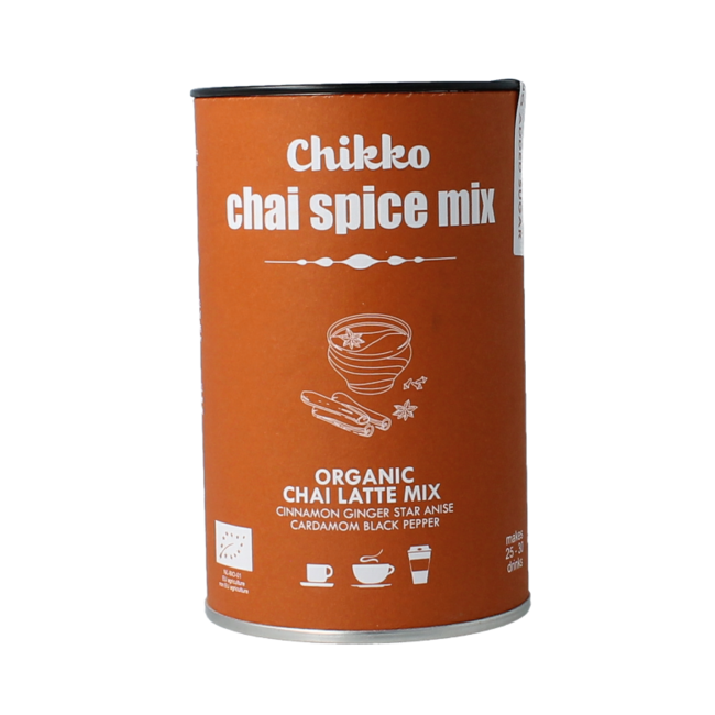 Chikko Organic Caffeine-Free Chai Latte 130g