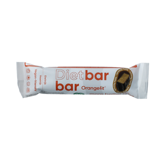 Orangefit Diet Bar cacahuètes salées 60 g