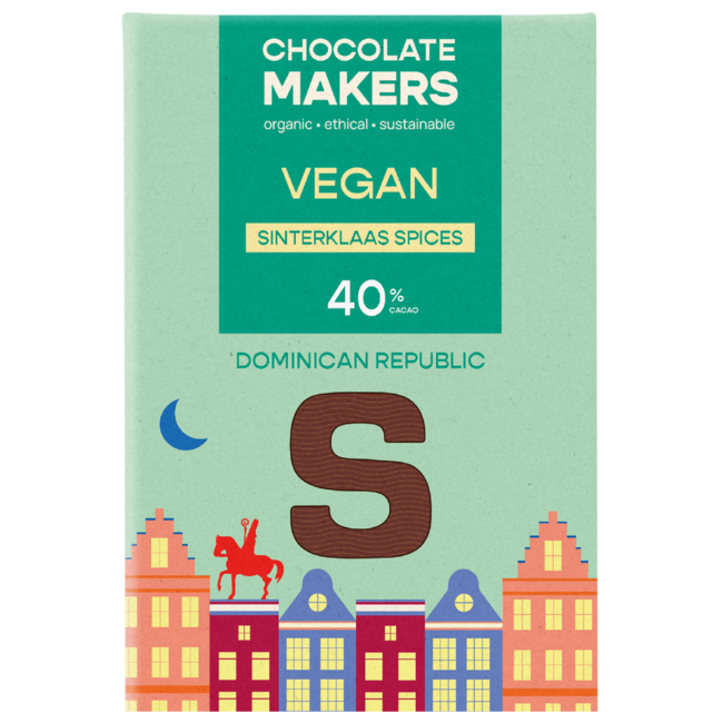 Organic Vegan Milk-Style Chocolate Letter 100g