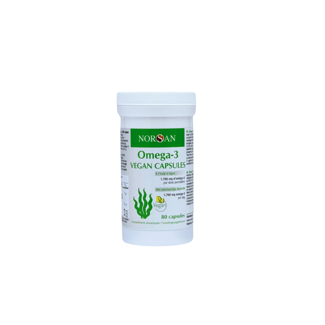 NORSAN Omega-3 wegański 80 Kapsułek