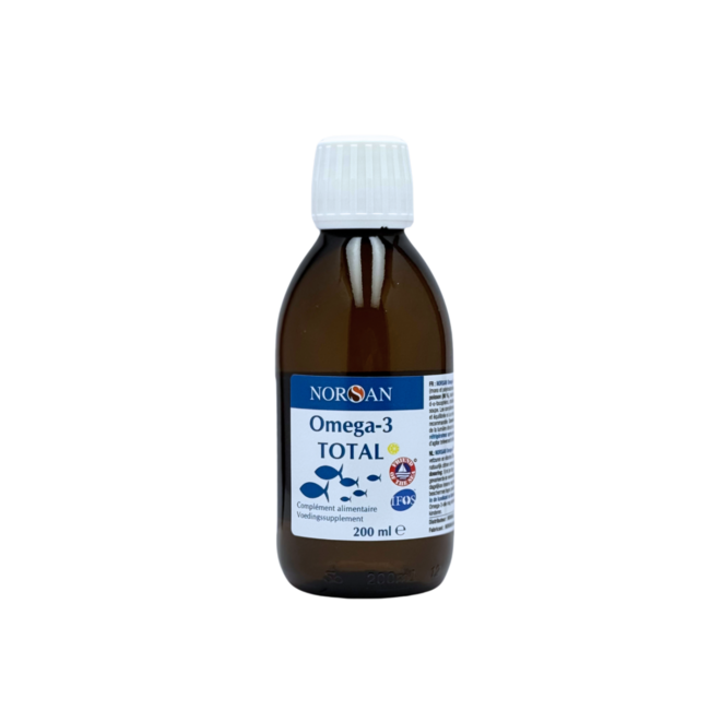 NORSAN Omega-3 total visolie citroen 200 Milliliter
