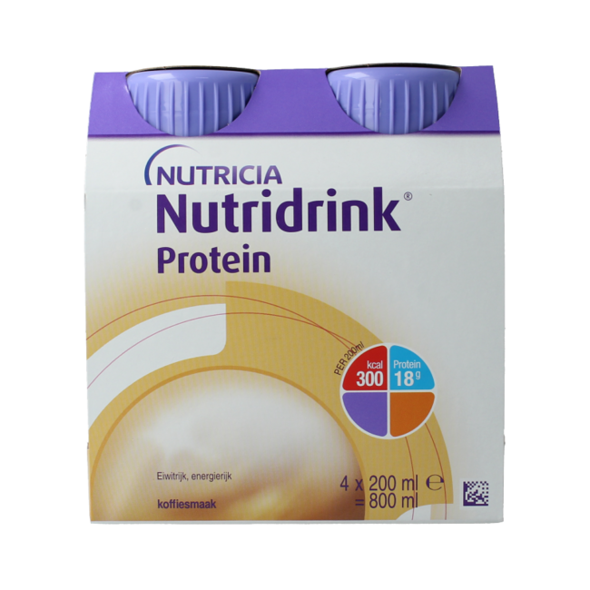 Nutridrink Protéines moka 200ml 4 Unités