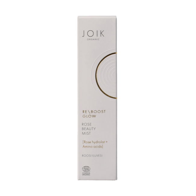 Joik Organics Re-boost Glow Rosen-Schönheitsspray 40 Milliliter