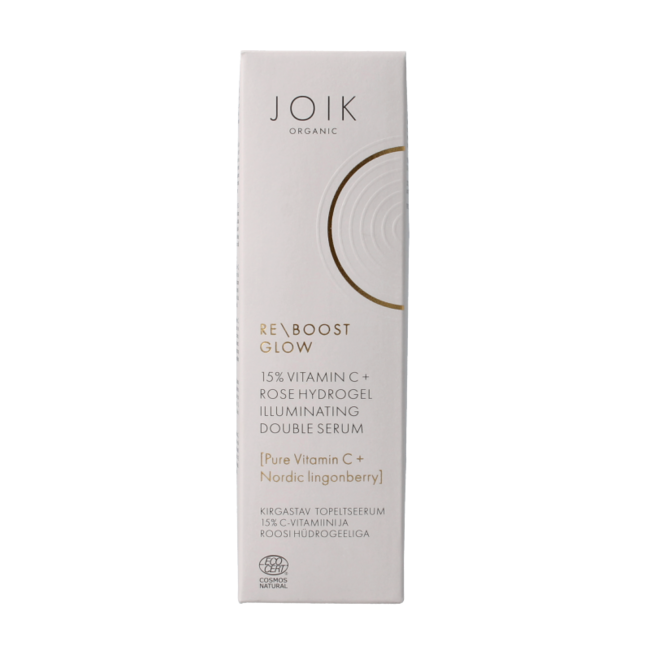 Joik Organics Re-boost glow serum illuminating 30 Milliliter