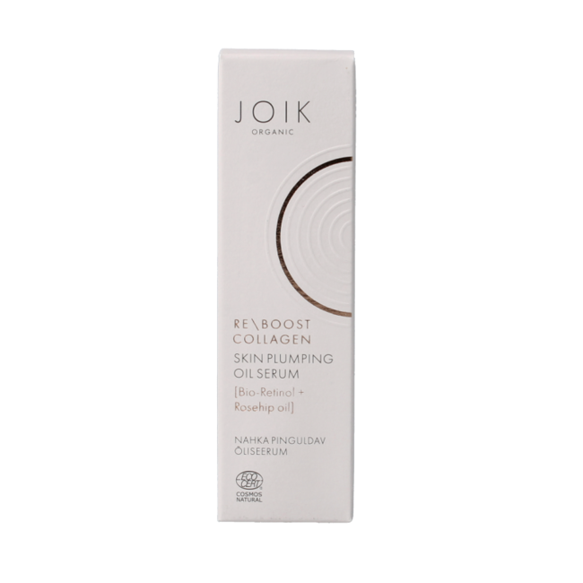 Joik Organics Re-boost sérum de aceite con colágeno efecto rellenador 30 ml