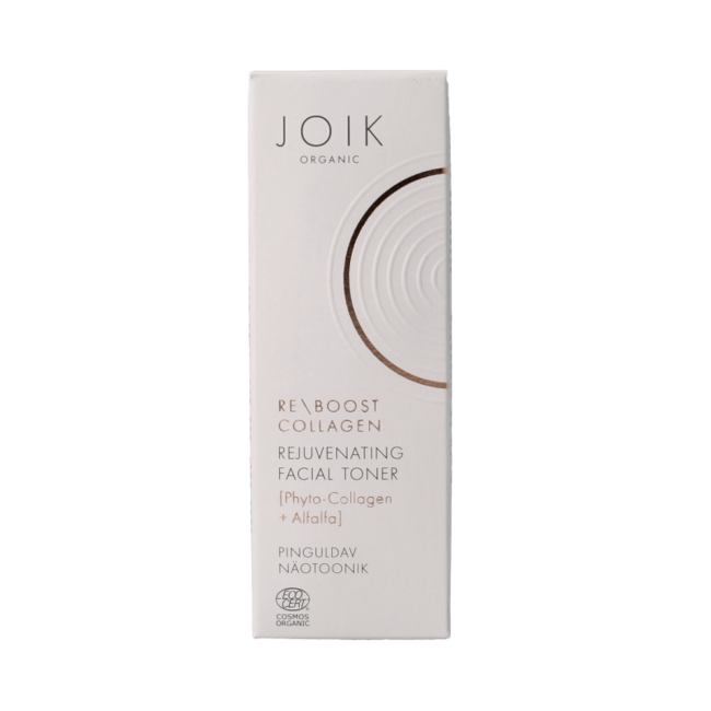 Joik Organics Re-boost rejuvenating collagen facial toner 100ml