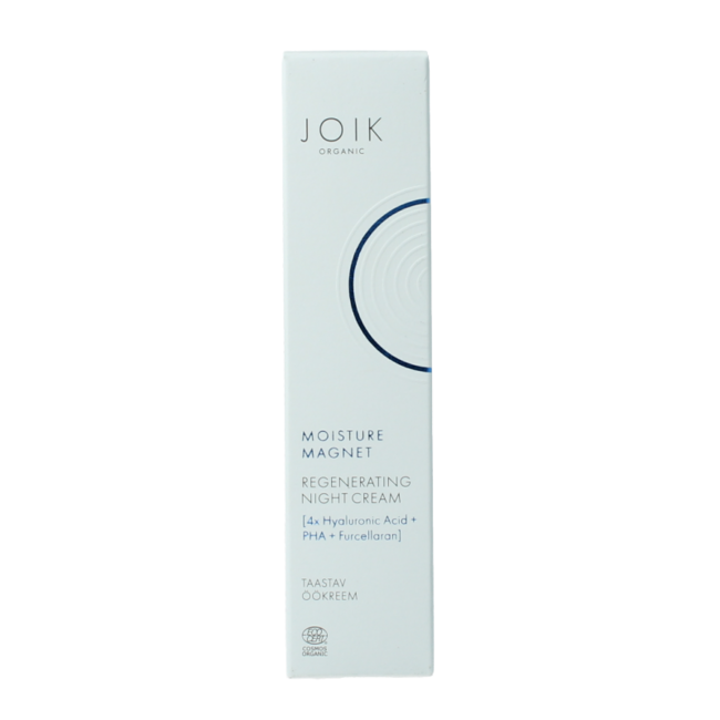 Joik Organics Crema notte rigenerante "Magnete di Idratazione" 50 Millilitri