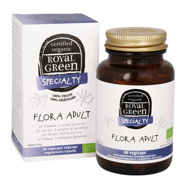 Royal Green Flora Adult Bio 60 Capsule Vegetali