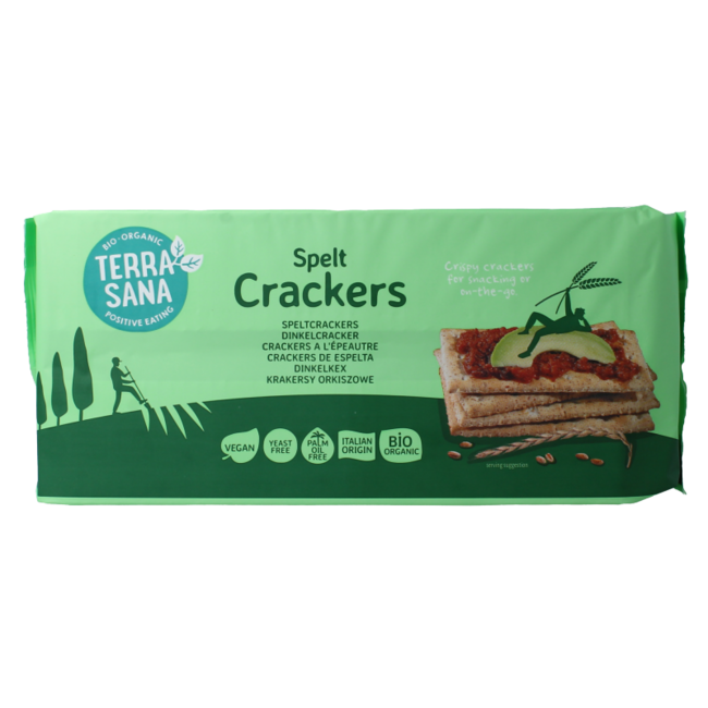 Dinkel-Cracker Bio 250 Gramm
