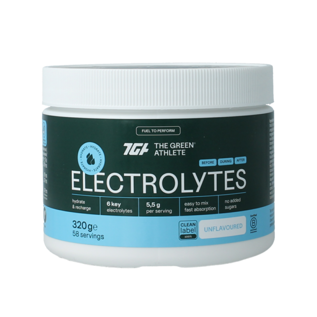 The Green Athlete Elettroliti puri 320 Grammi