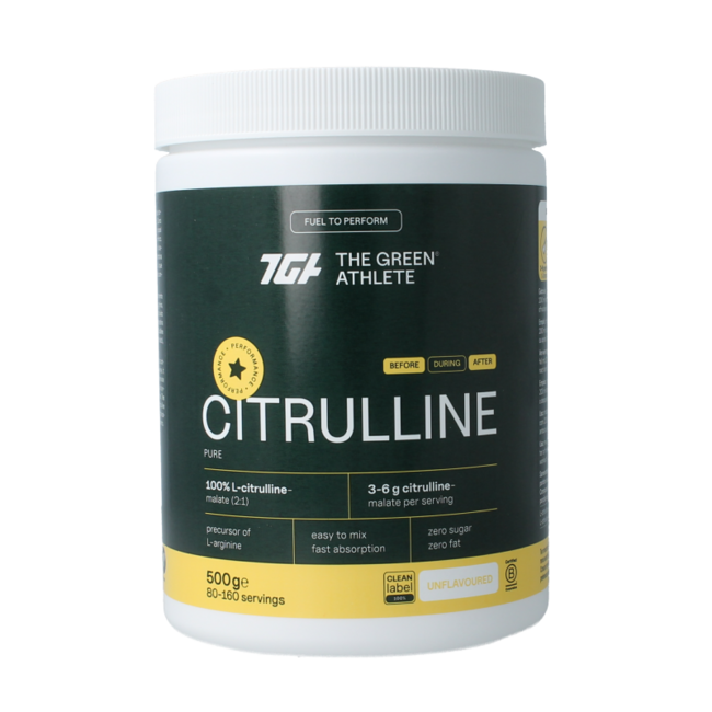 The Green Athlete L-Citrulina malato 500 gramos