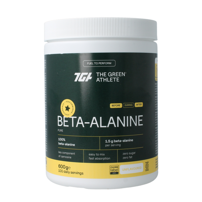 The Green Athlete Beta-alanina 600 gramos