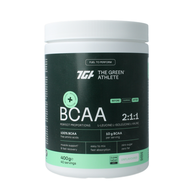 The Green Athlete BCAA 400 Gramm
