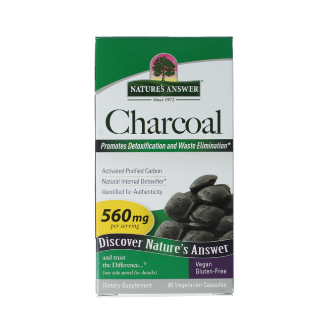 Nature's Answer Activated Charcoal 90 Capsules