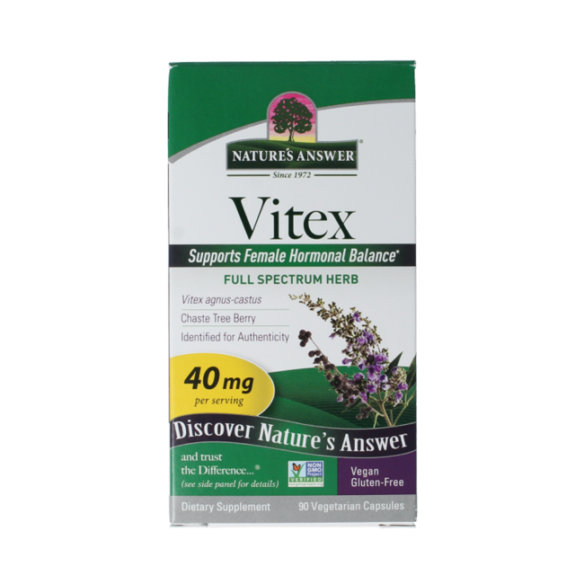 Natures Answer Vitex Agnus Castus 90 Capsules
