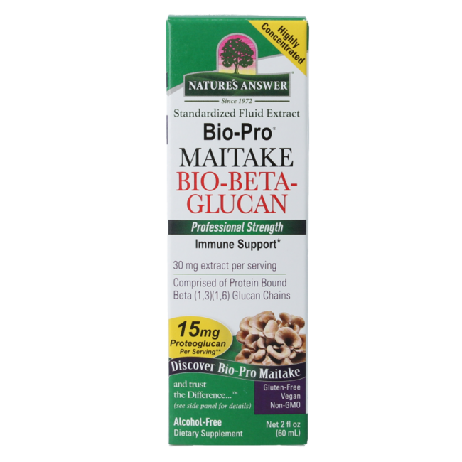 Nature's Answer Maitake Pro Bio Extract Alcohol-Free 30ml