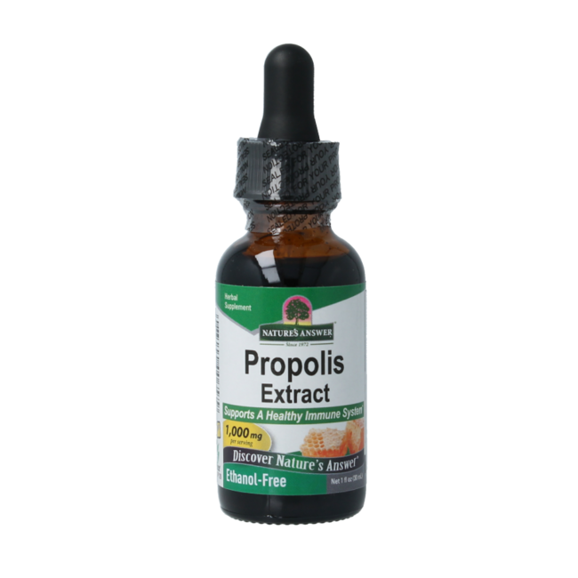 Ekstrakt z propolisu Natures Answer 1:1 bezalkoholowy 30 mililitrów