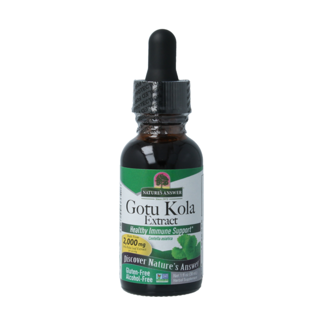 Extrait de Gotu kola sans alcool 30 ml