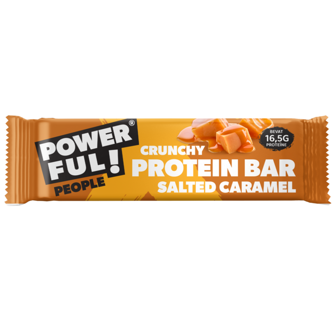 Barre protéinée Powerful People caramel au beurre salé 55 g