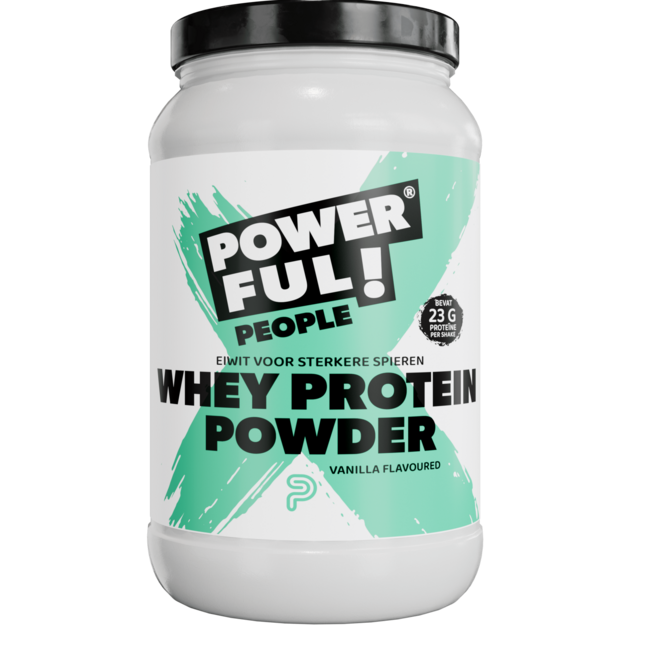 Powerful People Poudre de protéines de lactosérum vanille 400 g