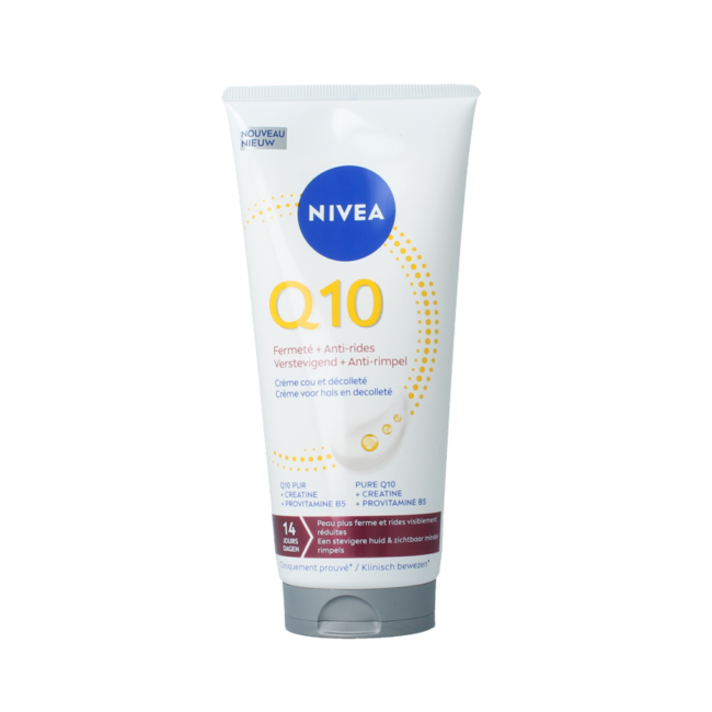 Nivea Q10 Hals & decollete creme 200 Milliliter