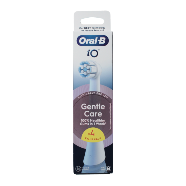Opzetborstel IO gentle care 4 Stuks