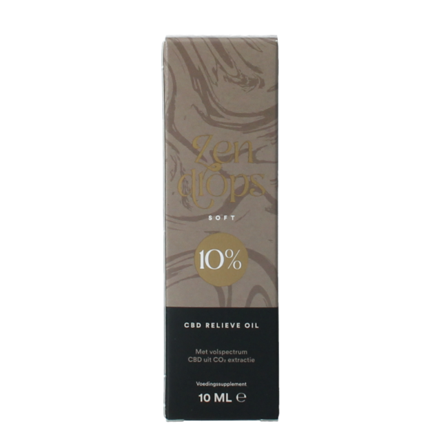 Huile CBD relieve soft 10 % 10 ml