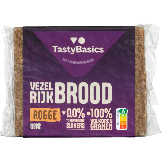 Pan de Centeno TastyBasics 500 g