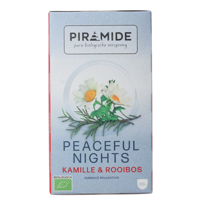 Piramide Peaceful Nights bio 20 bolsitas