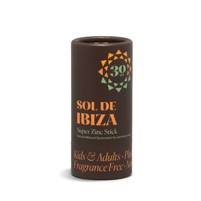 Sztyft Sol De Ibiza Super Zink SPF30 45 Gram
