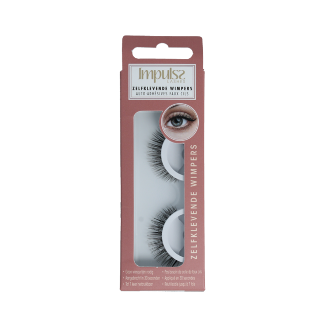 Kiss Impulss eyelashes elegant beauty 1 Set