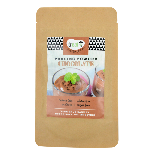 Treat Chocolade pudding poeder glutenvrij 30 Gram