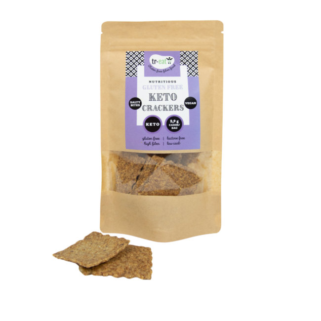 Keto Glutenfreie Cracker 60 Gramm