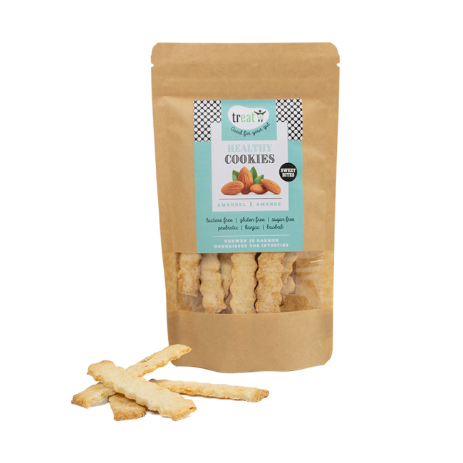 Treat Cookies alle mandorre senza glutine 80 Grammi