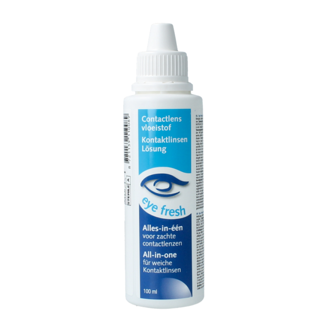 Solution tout-en-un pour lentilles de contact souples 100 ml