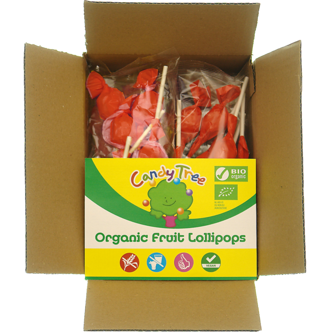 Candy Tree Erdbeerknotsen Nachfüllpackung Bio 42 Stück